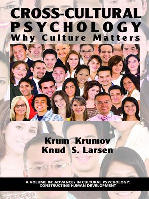 cover image of Cross-Cultural Psychology